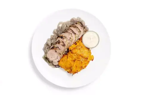Pork Tenderloin with Caramelized Onions