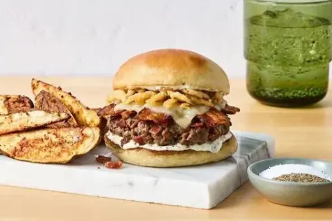 Firehouse Cheeseburgers with 2x Bacon