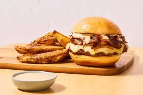 Cheesy Smashed Turkey Burgers