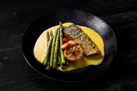 Ginger garlic baked salmon