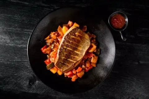 Roasted Branzino & Ratatouille