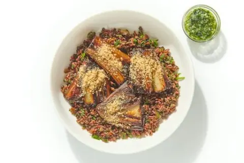 Red Rice & Lentil Power Bowl