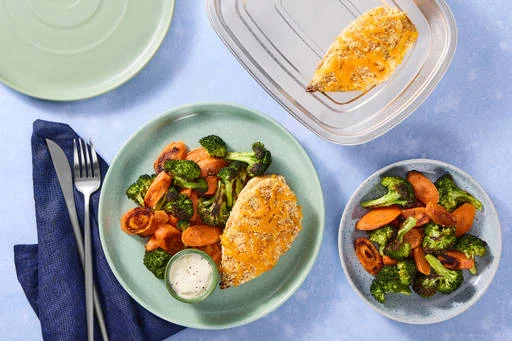 Prep & Bake Cheddar-Crusted 2x Chicken
