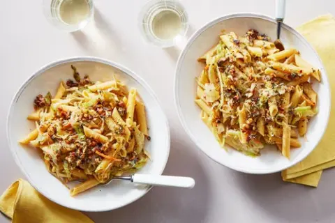 Caramelized Cabbage Pasta