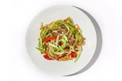 Black Pepper Beef Chow Mein