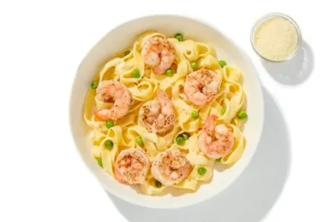 Peruvian Shrimp Alfredo