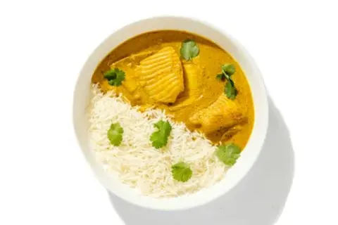 Coconut Lime Leaf Fish Curry