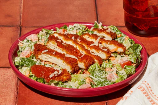 Crispy Buffalo Ranch Chicken Salad