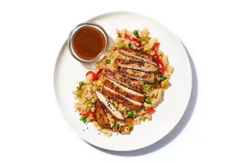 Peruvian Fried Rice with Chicken (Arroz Chaufa)