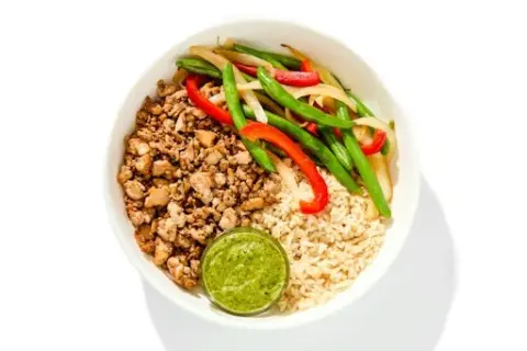 Thai Basil Crumbled Tofu Bowl