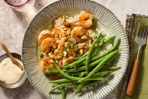 Curry Glazed Shrimp