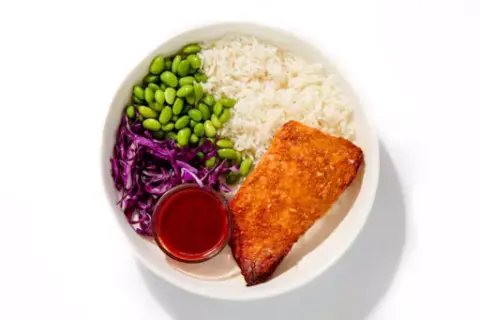 Spicy Miso-Gochujang Glazed Salmon