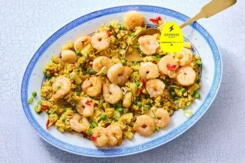 Express Recipe! Shrimp & Fried Rice