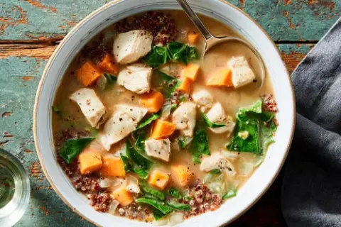 Restorative Chicken Soup with Double Chicken