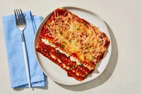 Three Cheese Lasagna