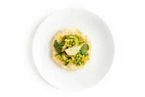 Asparagus and Spring Pea Risotto