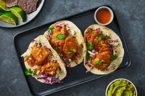 Crispy Tempura Bavette Steak Tacos