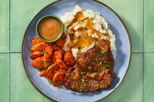 Gluten-Free-Friendly Fried Organic Chicken