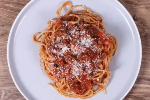 Spaghetti Meat Sauce Bolognese