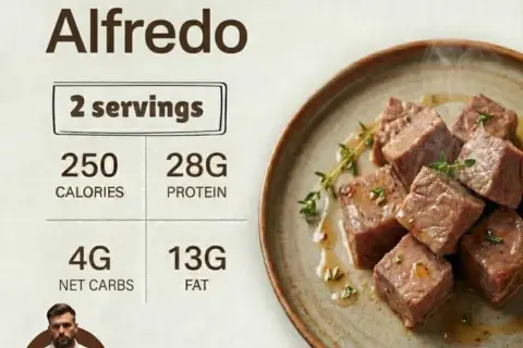 Garlic Beef Alfredo