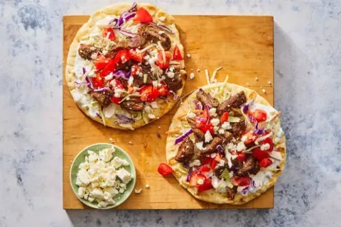 Express Recipe! Braised Beef Gyros