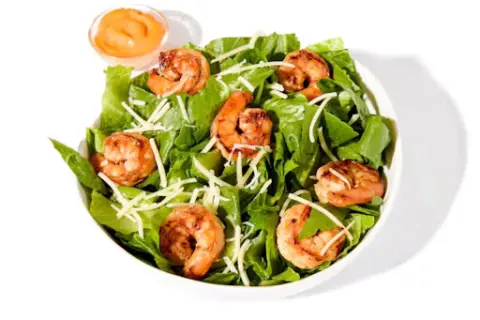 Korean Shrimp Caesar Salad