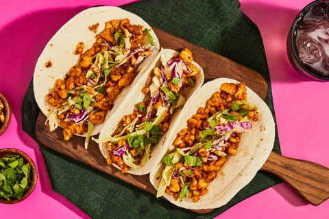 Teriyaki Tofu Tacos