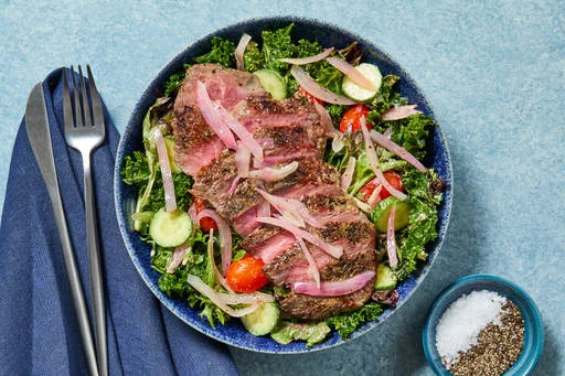 Kickin' Cajun Salad with 2x Steak