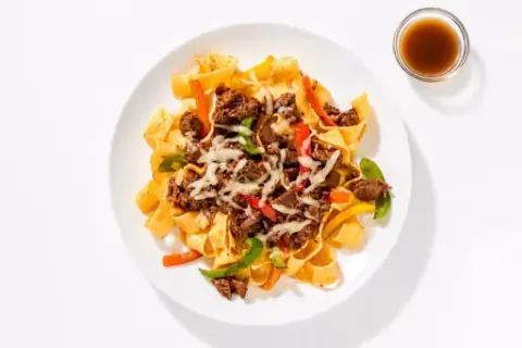 Chicago-Style Italian Beef Pappardelle