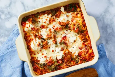 XL Italian 2x Chicken Sausage & Kale Lasagna