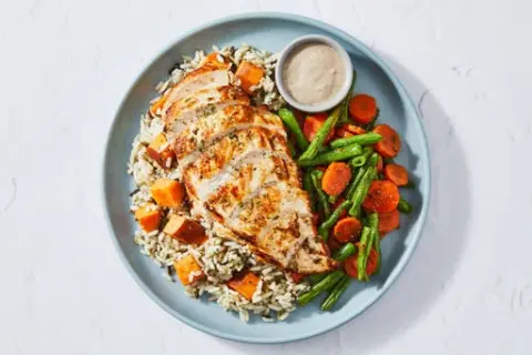 Mushroom Gravy Chicken & Wild Rice