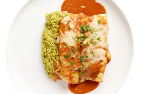 Chipotle Chicken Enchiladas