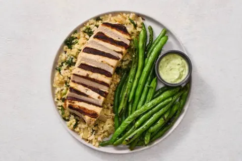 Creamy Pesto Pork Chop