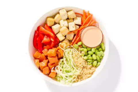 Tofu Quinoa Bowl