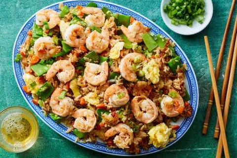 Jumbo Shrimp Fried Rice