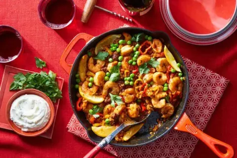 Shrimp & Chorizo Paella