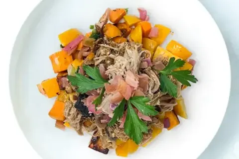 Yucatan Pork With Autumn Vegetables