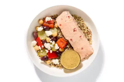 Yogurt Marinated Salmon