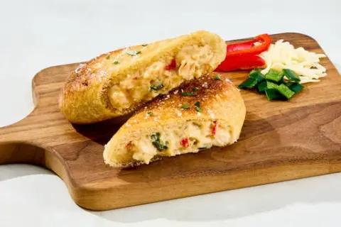 Creamy Chicken Poblano Calzone
