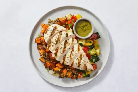 Chermoula Chicken & Lentils