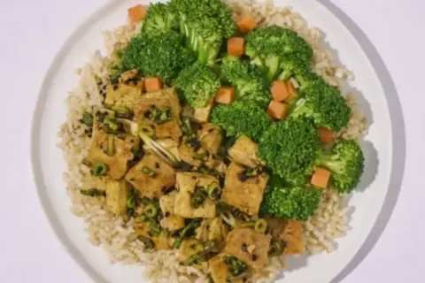 Tofu Teriyaki Veggie Bowl