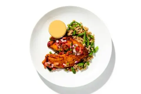 Smoked Tilapia & Farro
