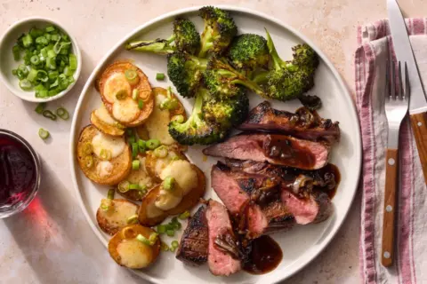 Honey Habanero Steaks & Shallot Pan Sauce