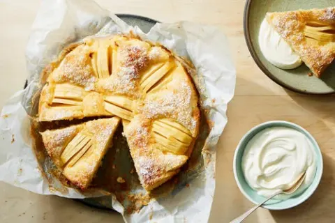 Chef Series! German Sunken Apple Cake