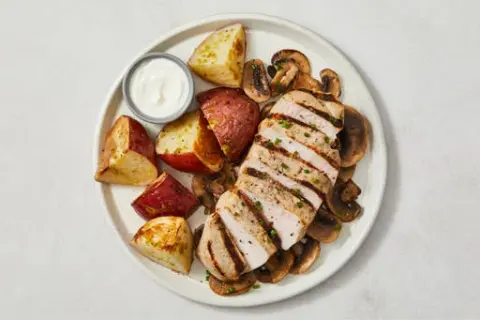 Truffle Mushroom Pork Chop