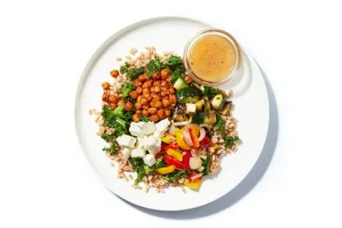 Moroccan Chickpea & Feta Bowl