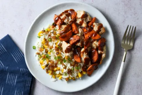 Sweet BBQ Pulled Chicken