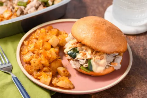 Chipotle Ranch Pork Sandwich