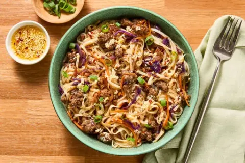 Chinese-Style Speedy Ramen Noodles with 2x Beef