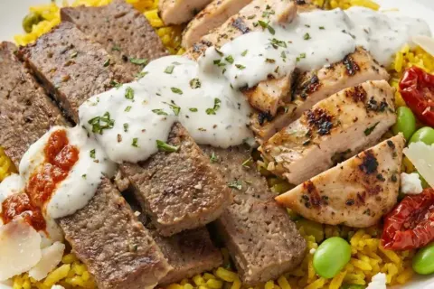 High Protein Mediterranean Bowl